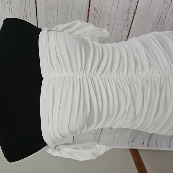 NWT Edikted Mini White Dress - Picture 7 of 16